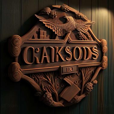 3D model Crossroads Inn game (STL)